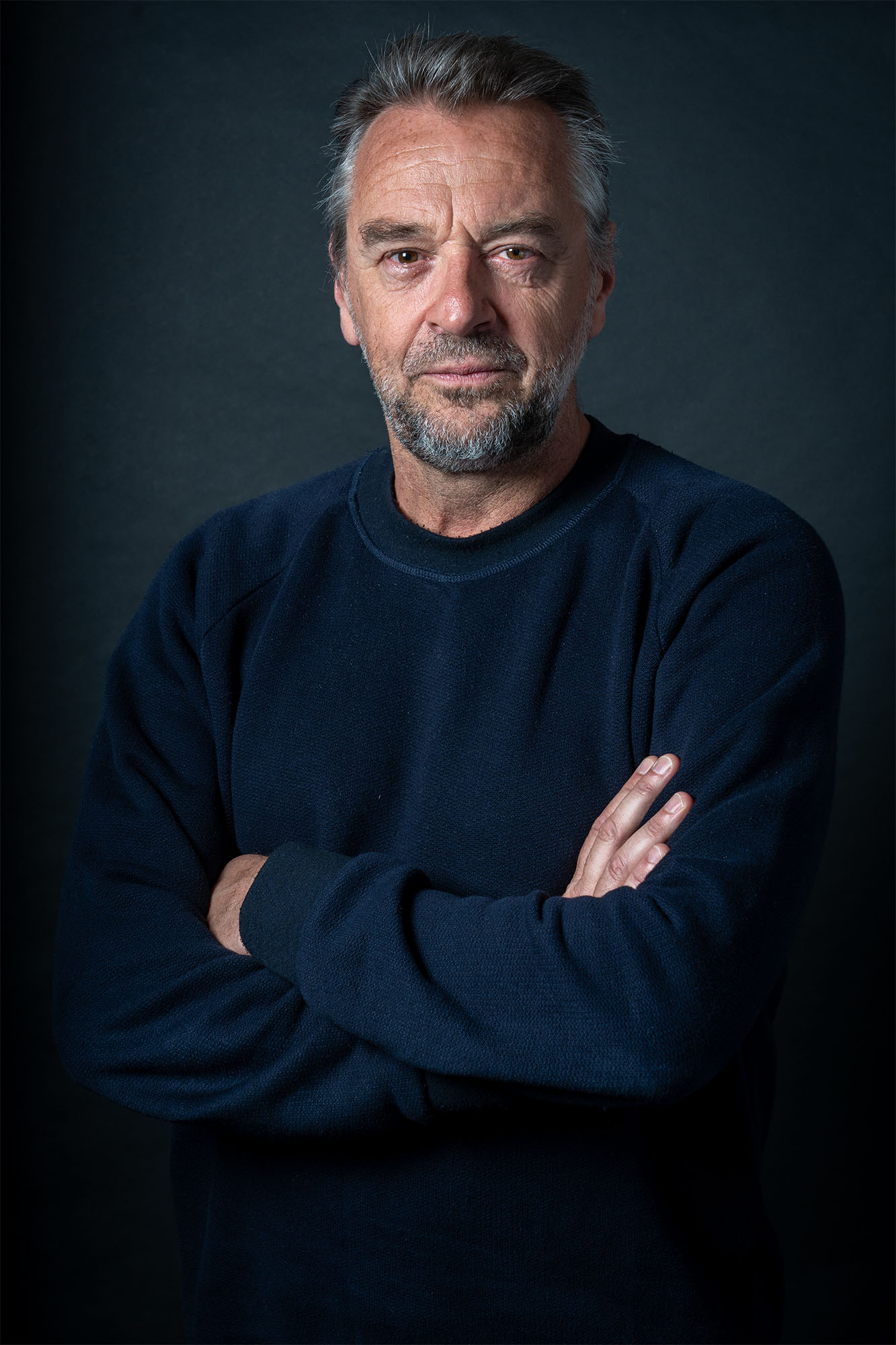 Interesting living room light through a window