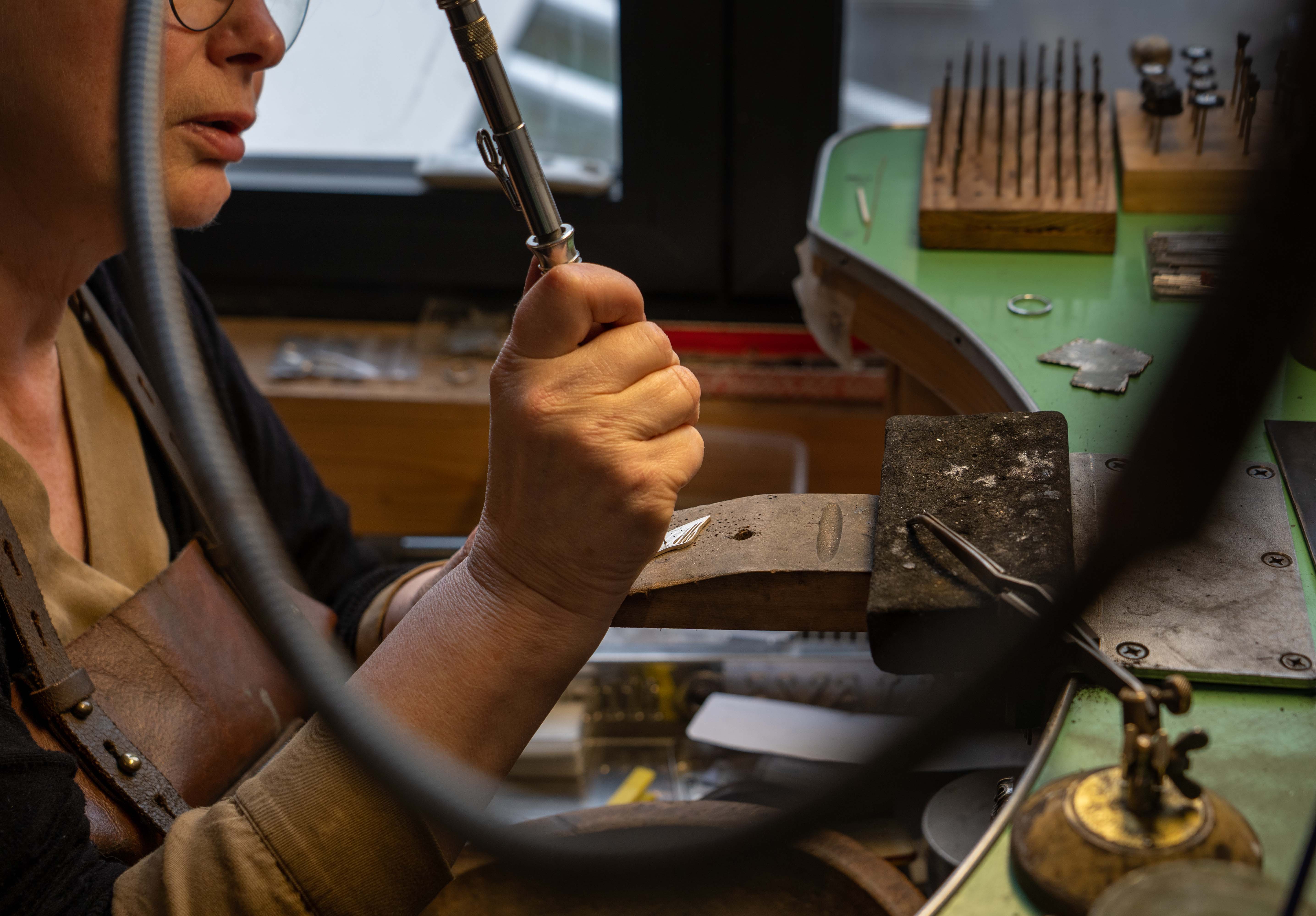 A Toyota Previa covered in graffiti