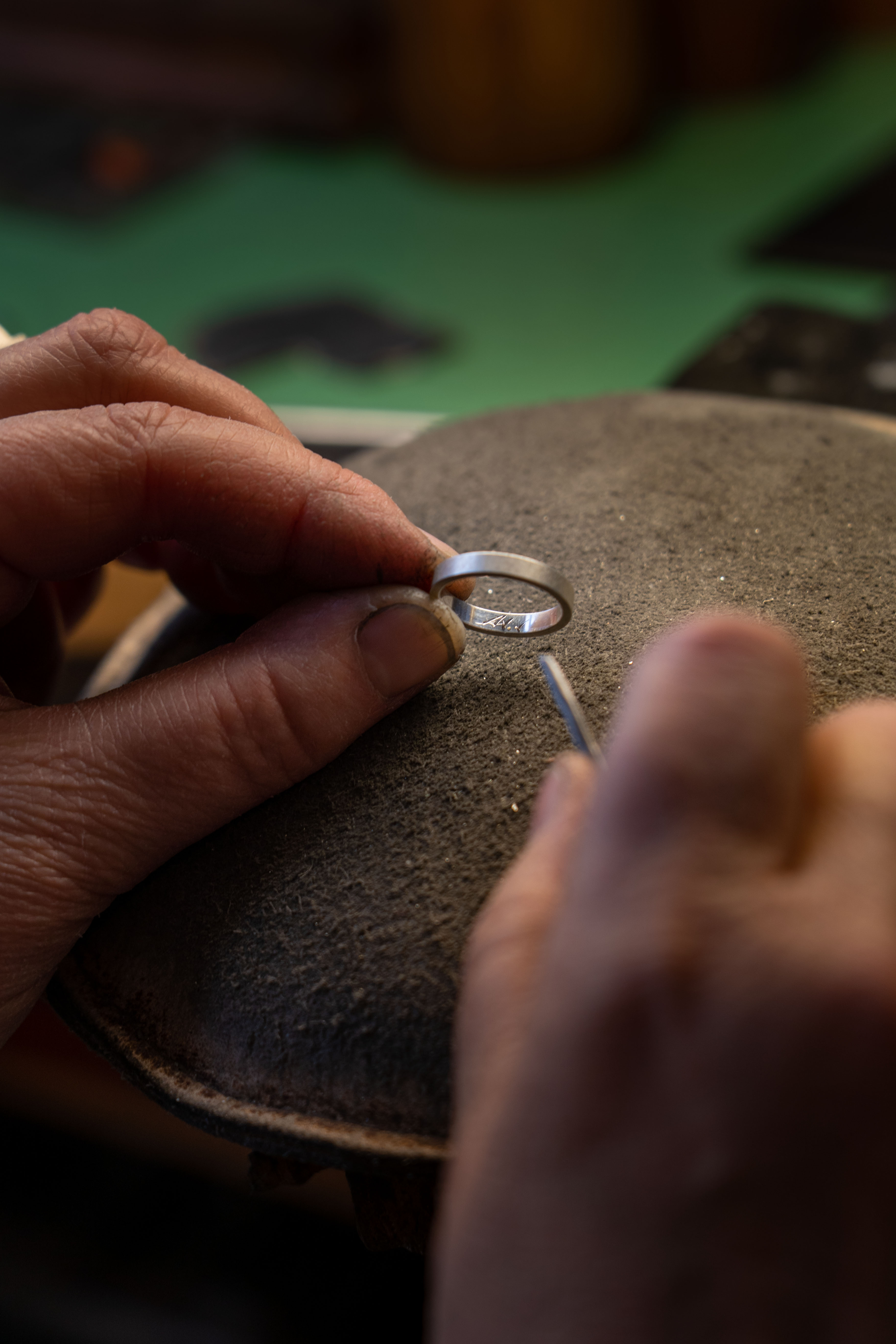 Interesting living room light through a window